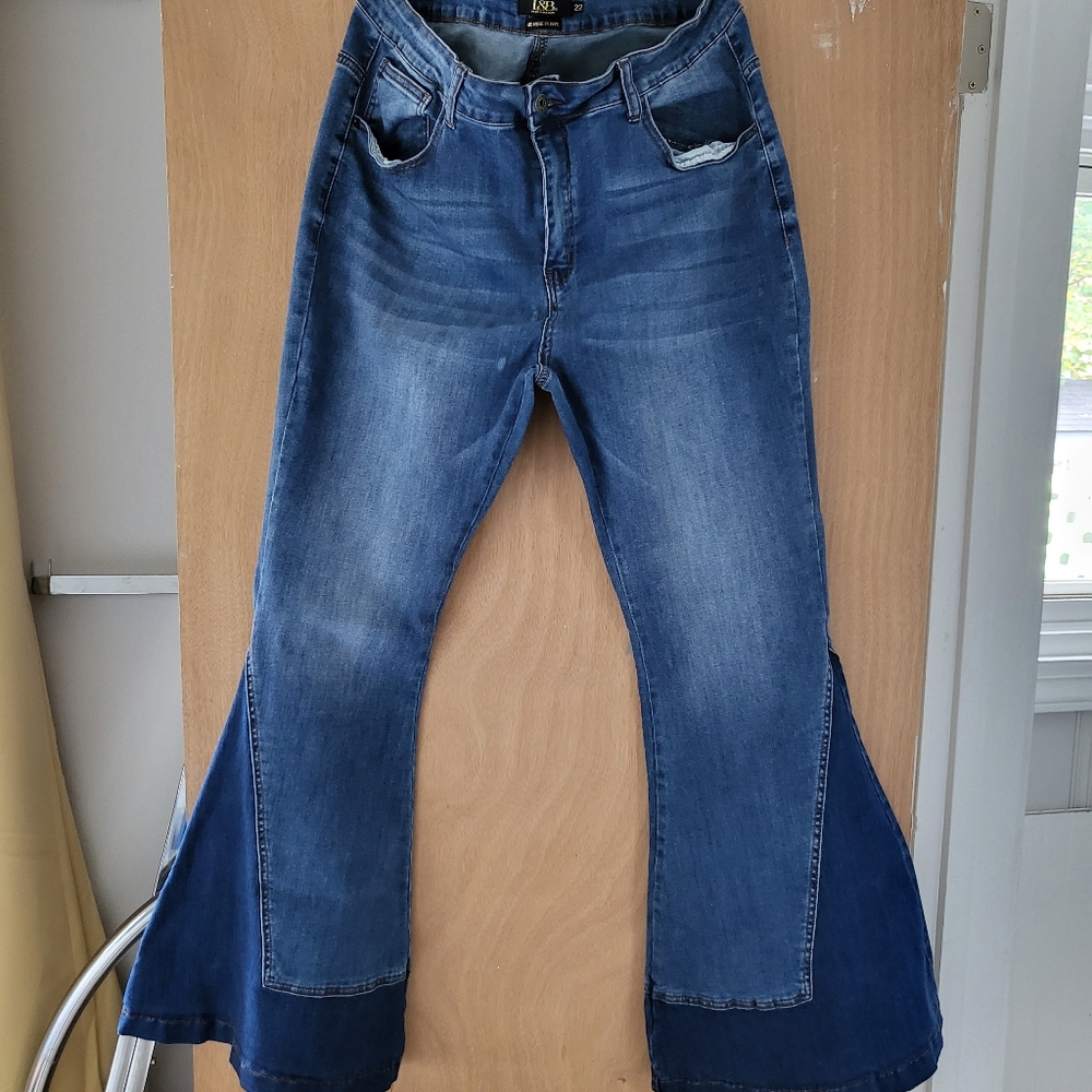 L&B Plus Size Bell Bottoms
